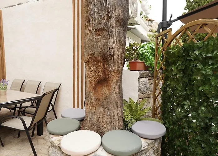 Stone Garden Escape With Jacuzzi